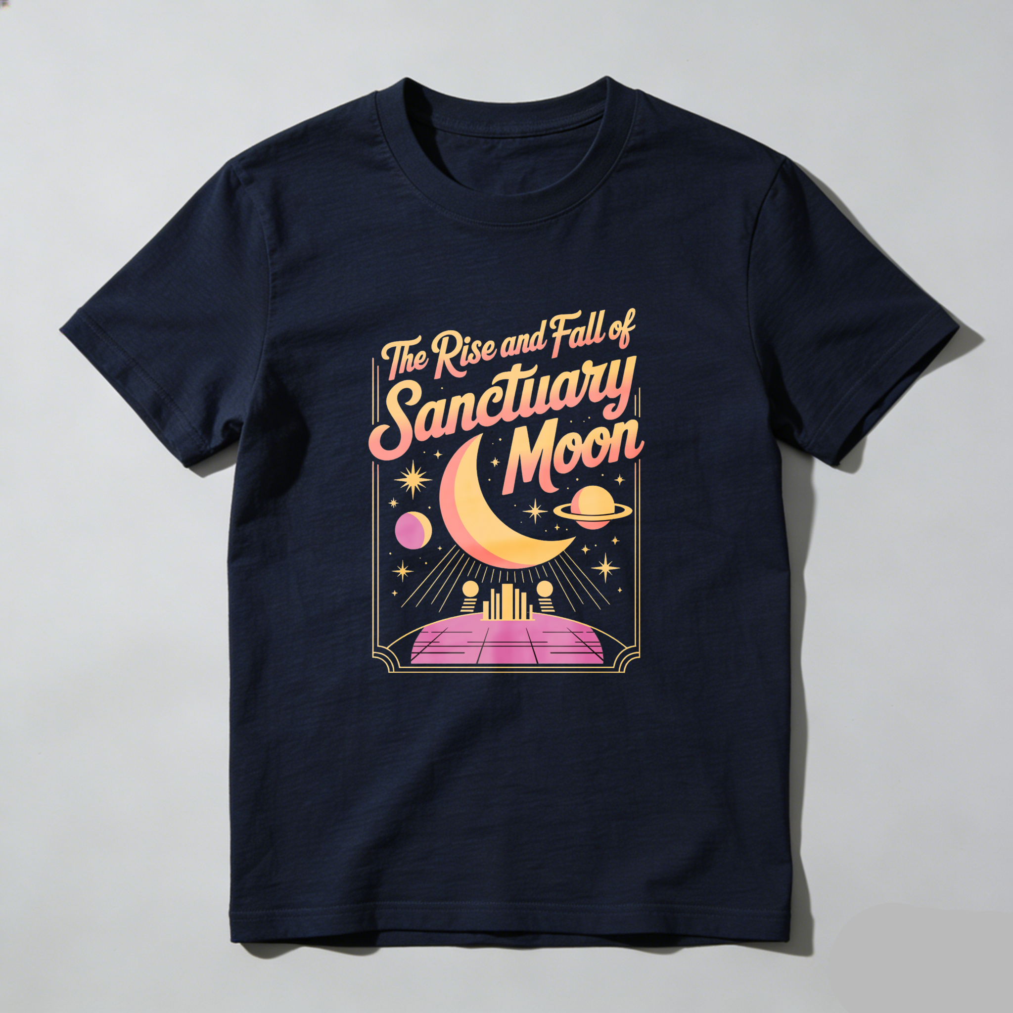Wardrobecart The Rise And Fall Of Sanctuary Moon tshirt