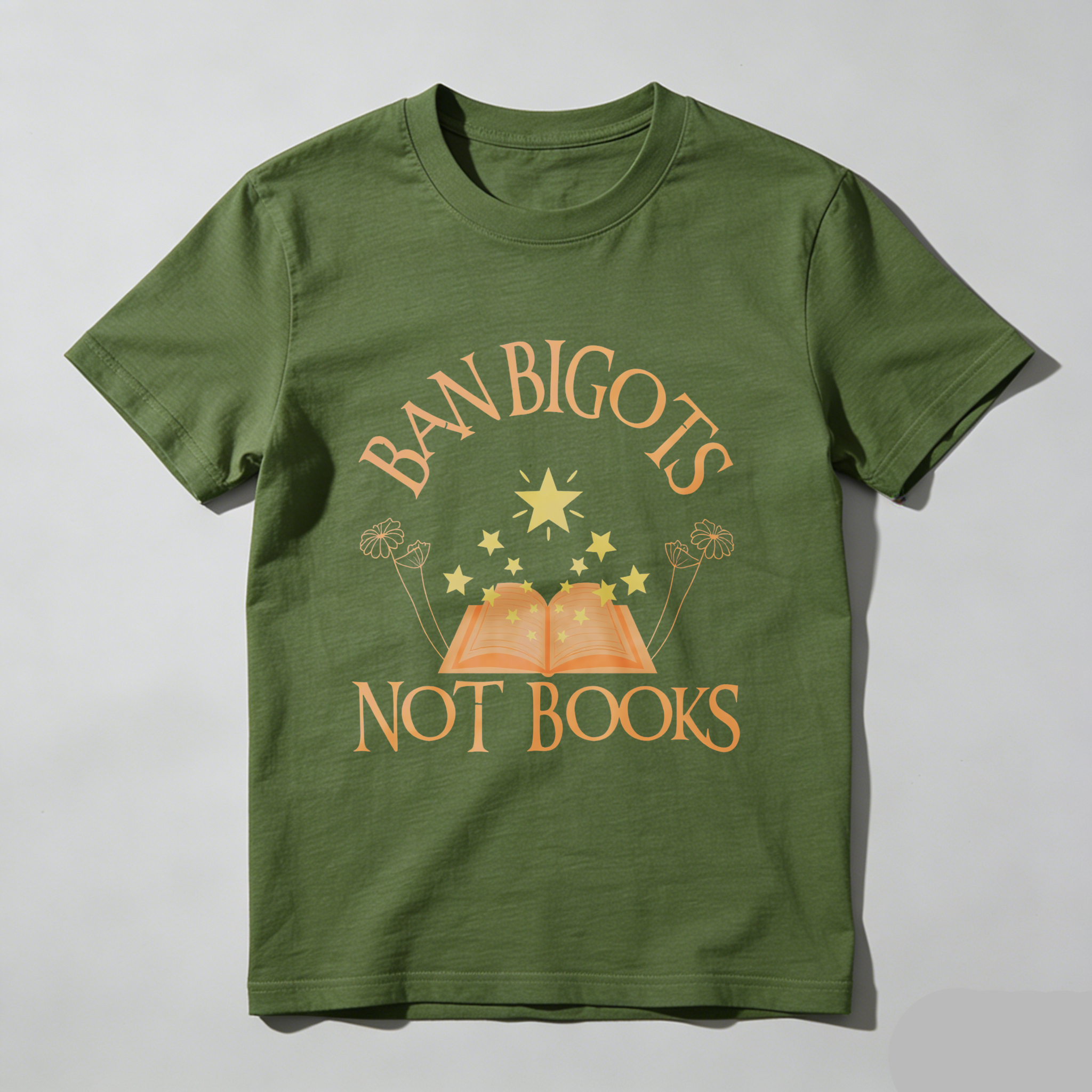 Wardrobecart Ban Bigots Not Books Tshirt