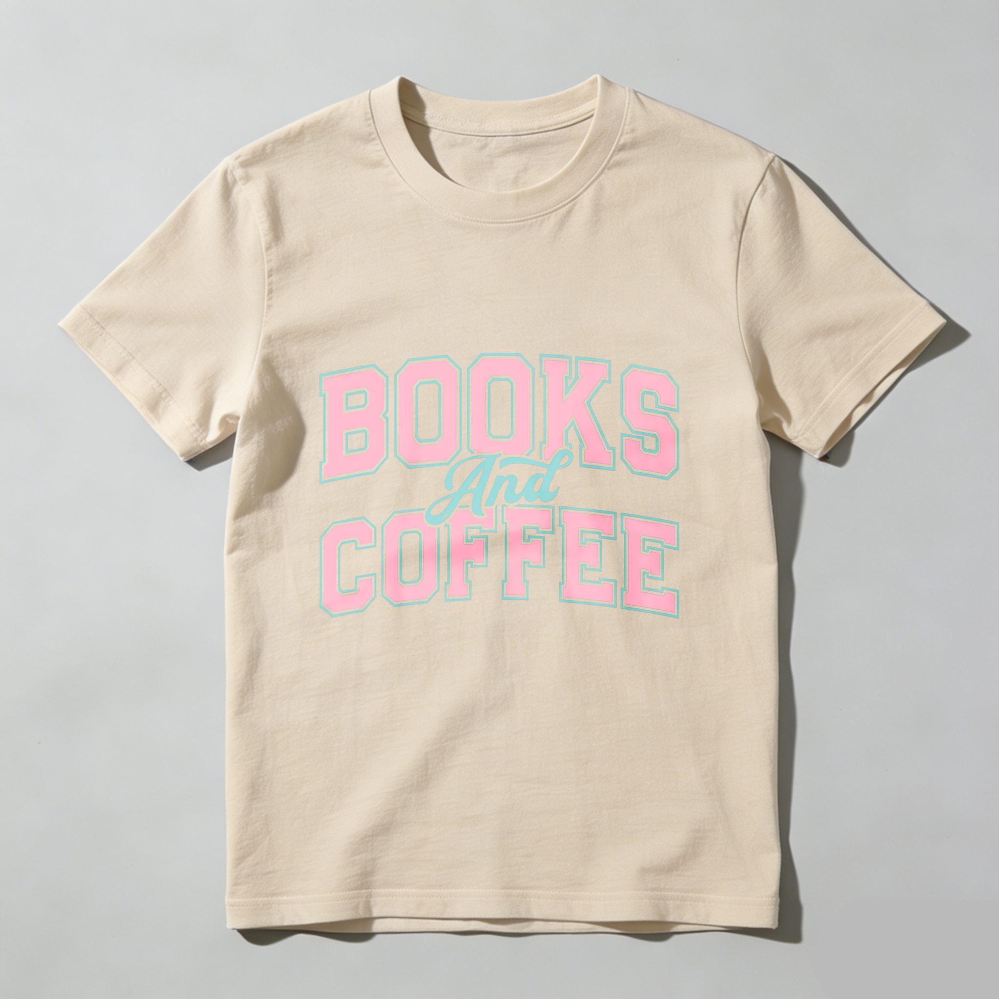 Wardrobecart Books And Coffee Tshirt