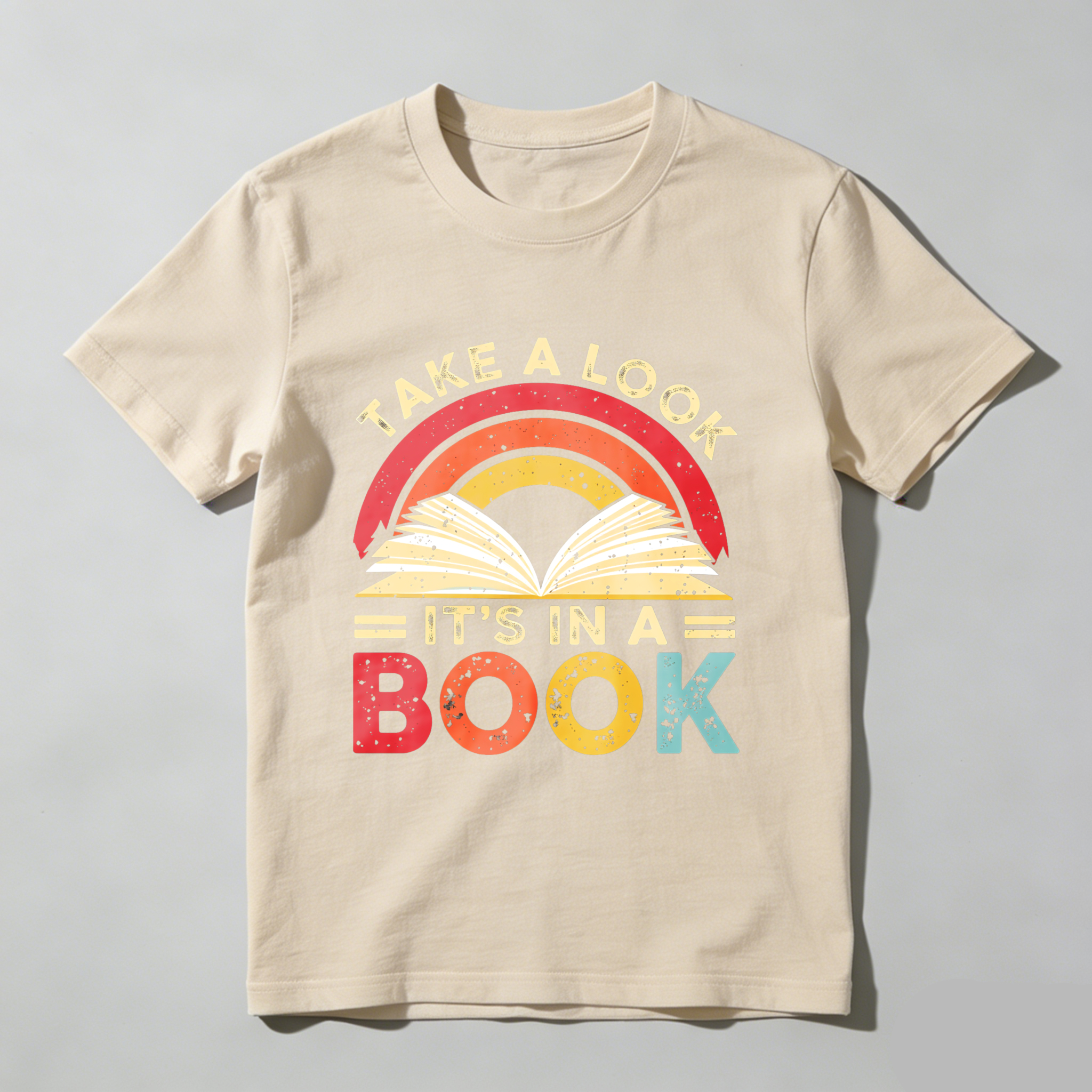 Wardrobecart Take A Look Its In A Book Tshirt