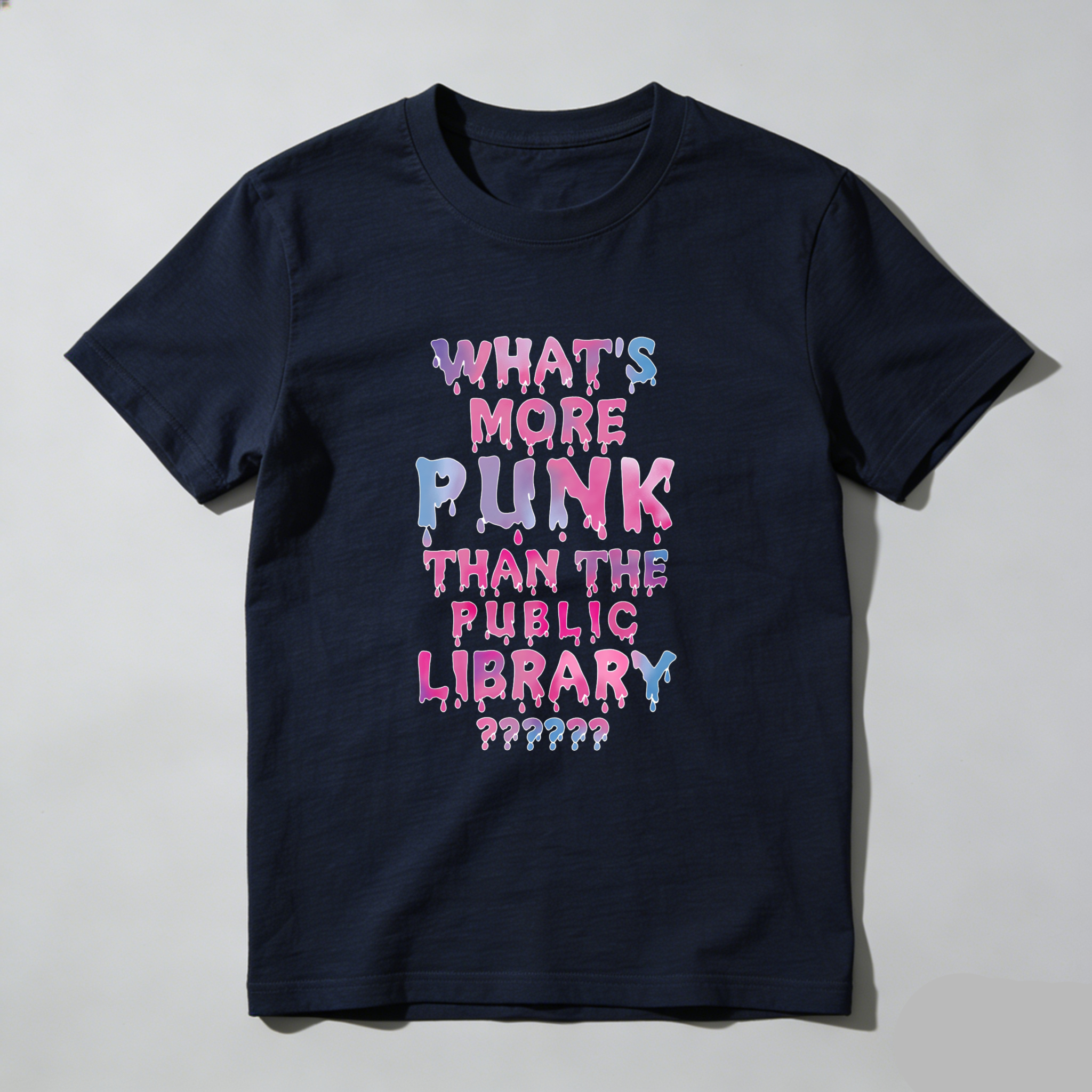 Wardrobecart What's More Punk Than The Public Library Tshirt
