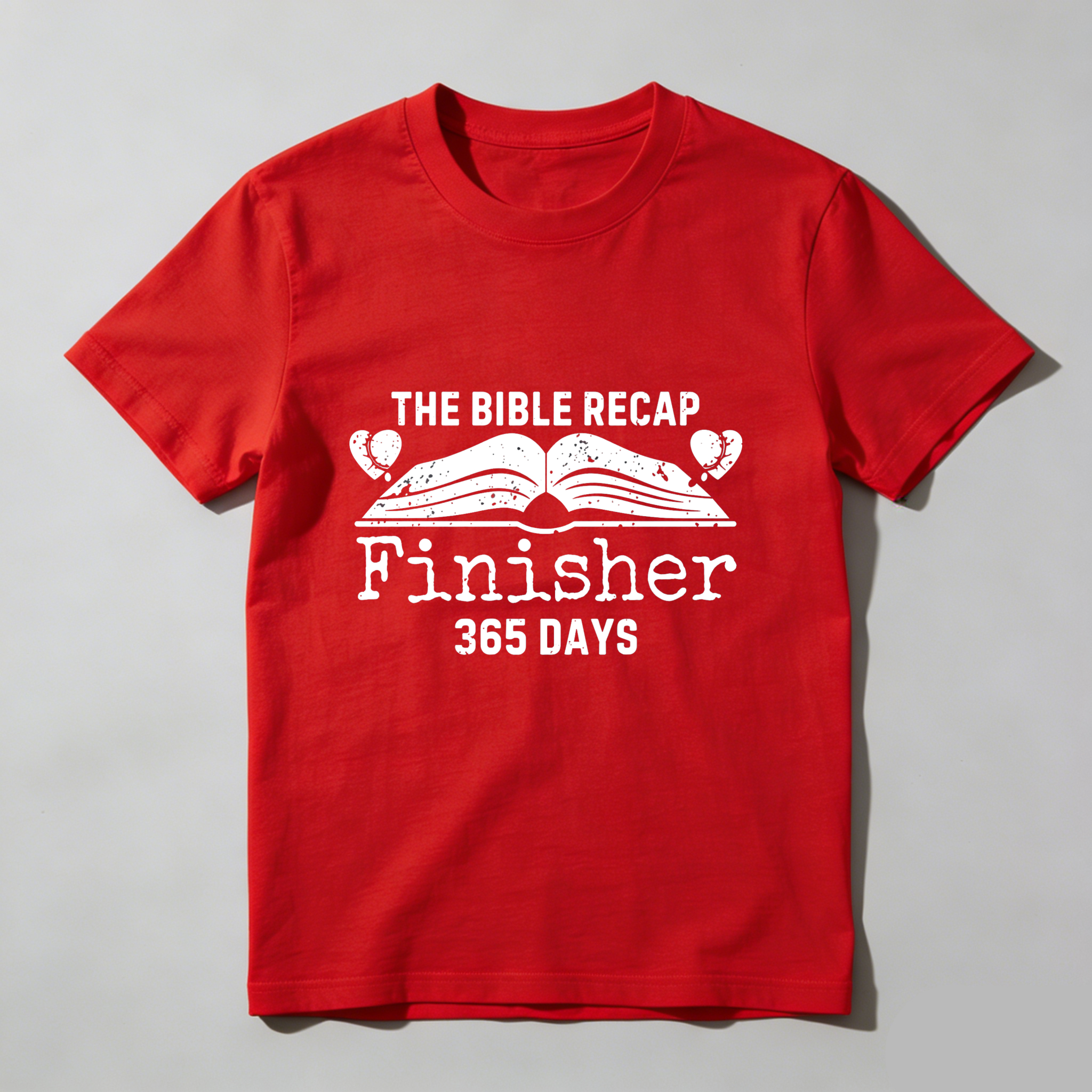 Wardrobecart The Bible Recap Finisher 365 Days tshirt