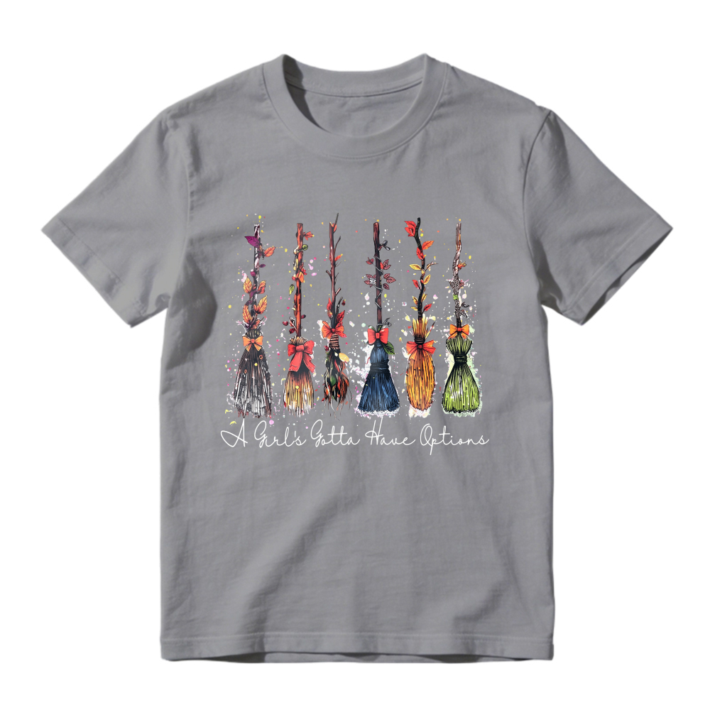 Floral Dresses Girl Gotta Have Options Quote Unisex Classic T Shirt