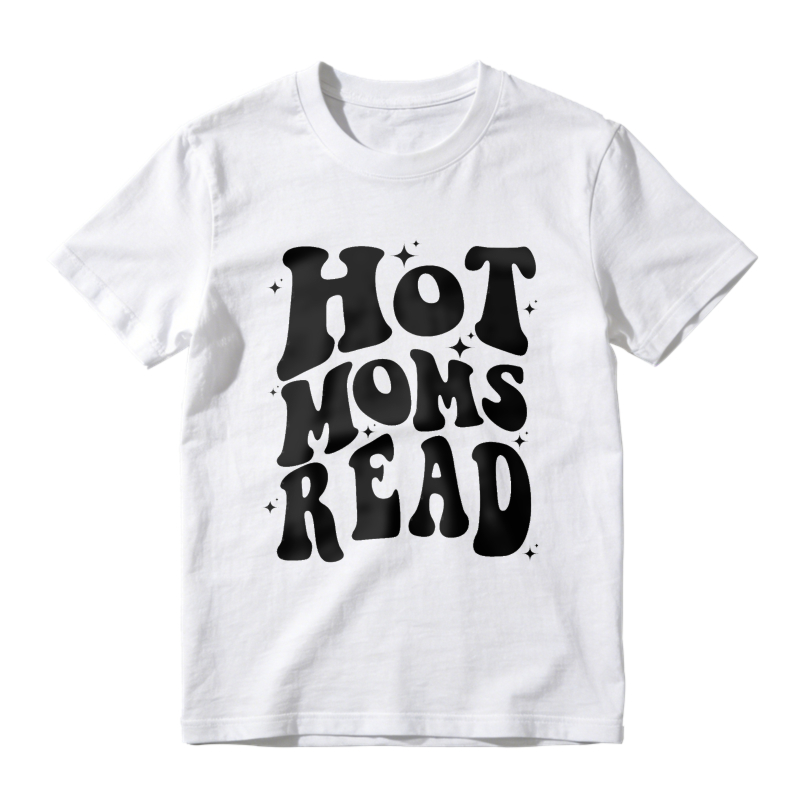Wardrobecart Hot Moms Read Unisex Classic T-shirt