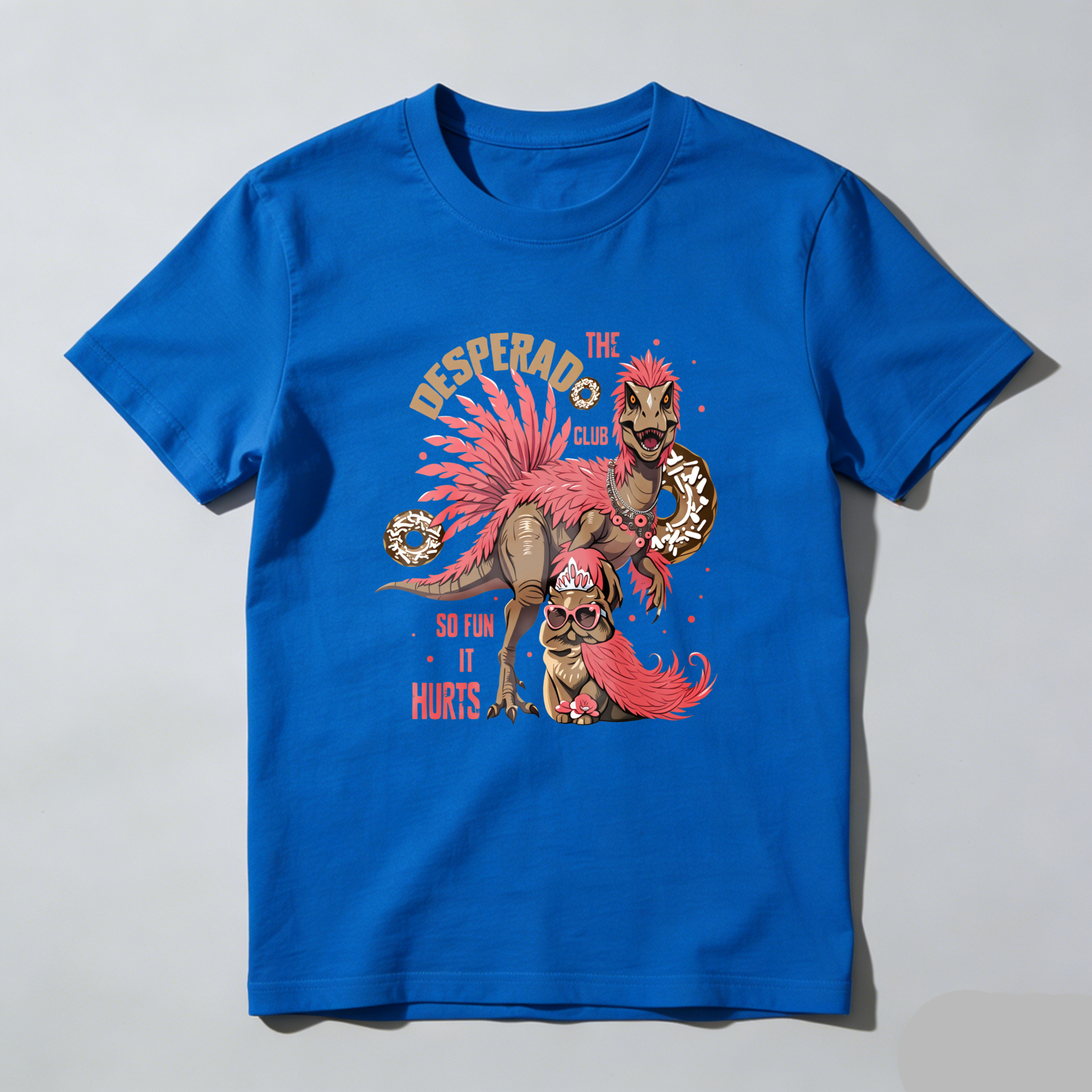 Wardrobecart The Desperado Club Dinosaur With Donuts Tshirt