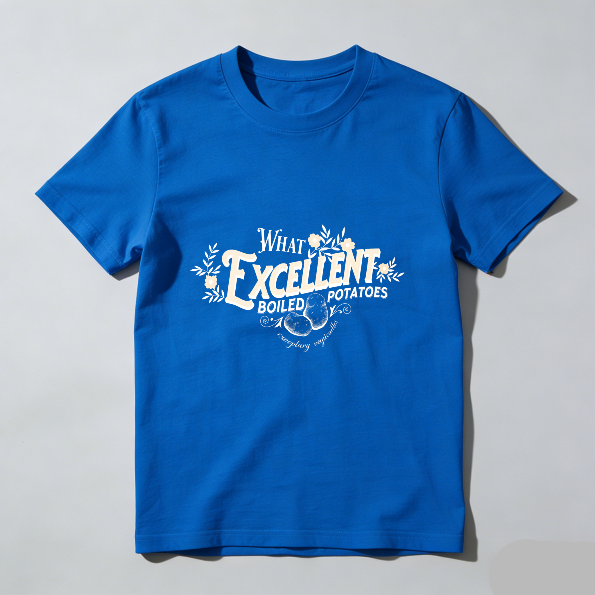 Wardrobecart What Excellent Boiled Potatoes Tshirt