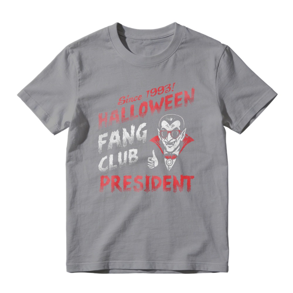 Since 1993 Halloween Fang Club President Vampire Graphic T-shirt