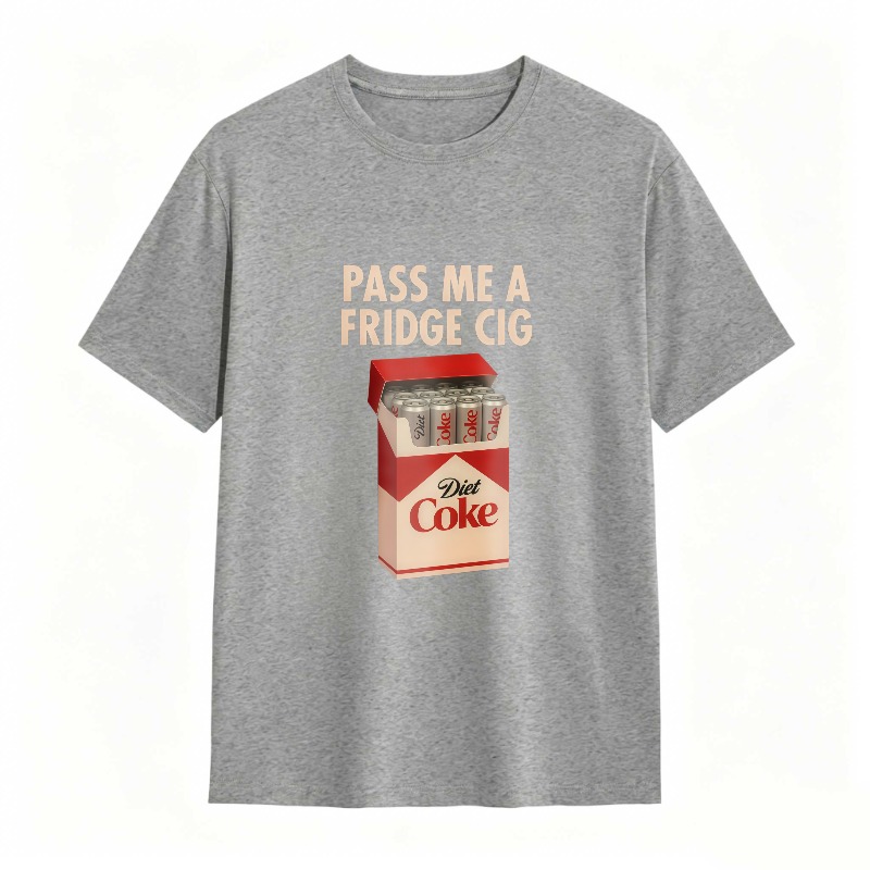 Pass Me A Fridge Cig Diet Coke Box Graphic Unisex Classic T-shirt