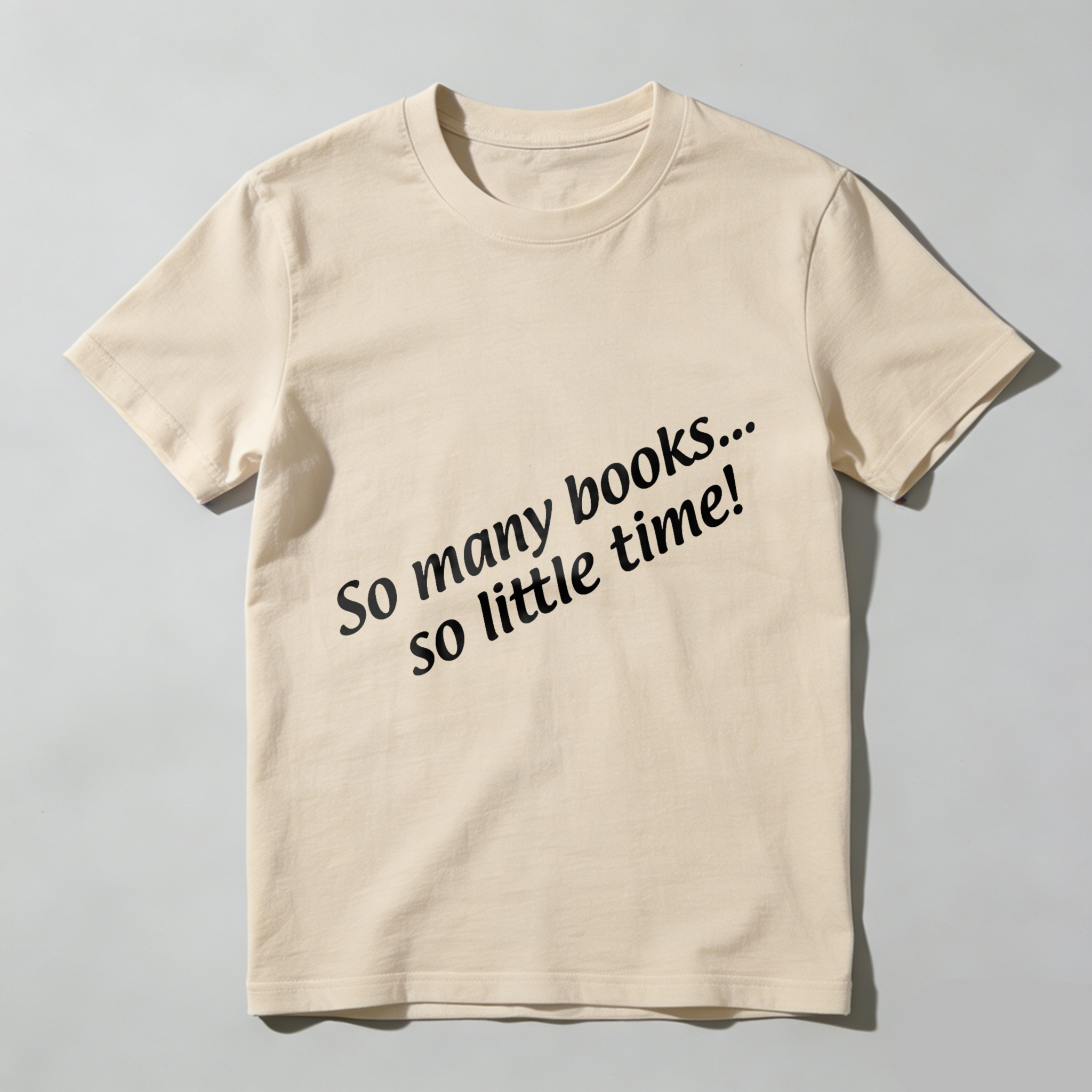 Wardrobecart So Many Books So Little Time Tshirt