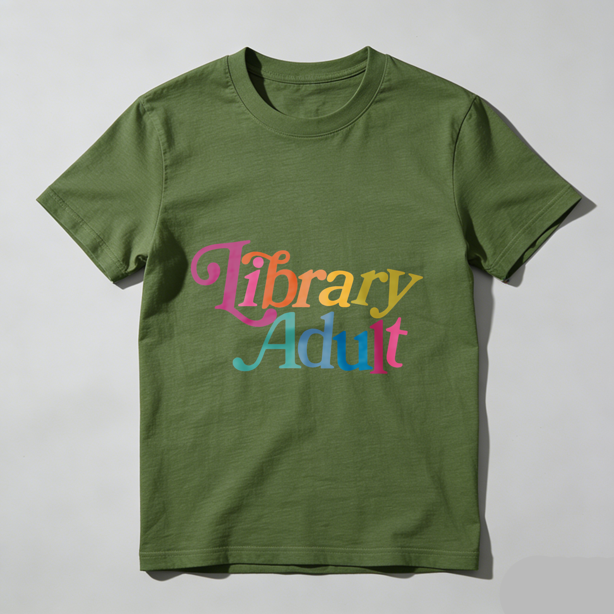 Wardrobecart Library Adult Tshirt