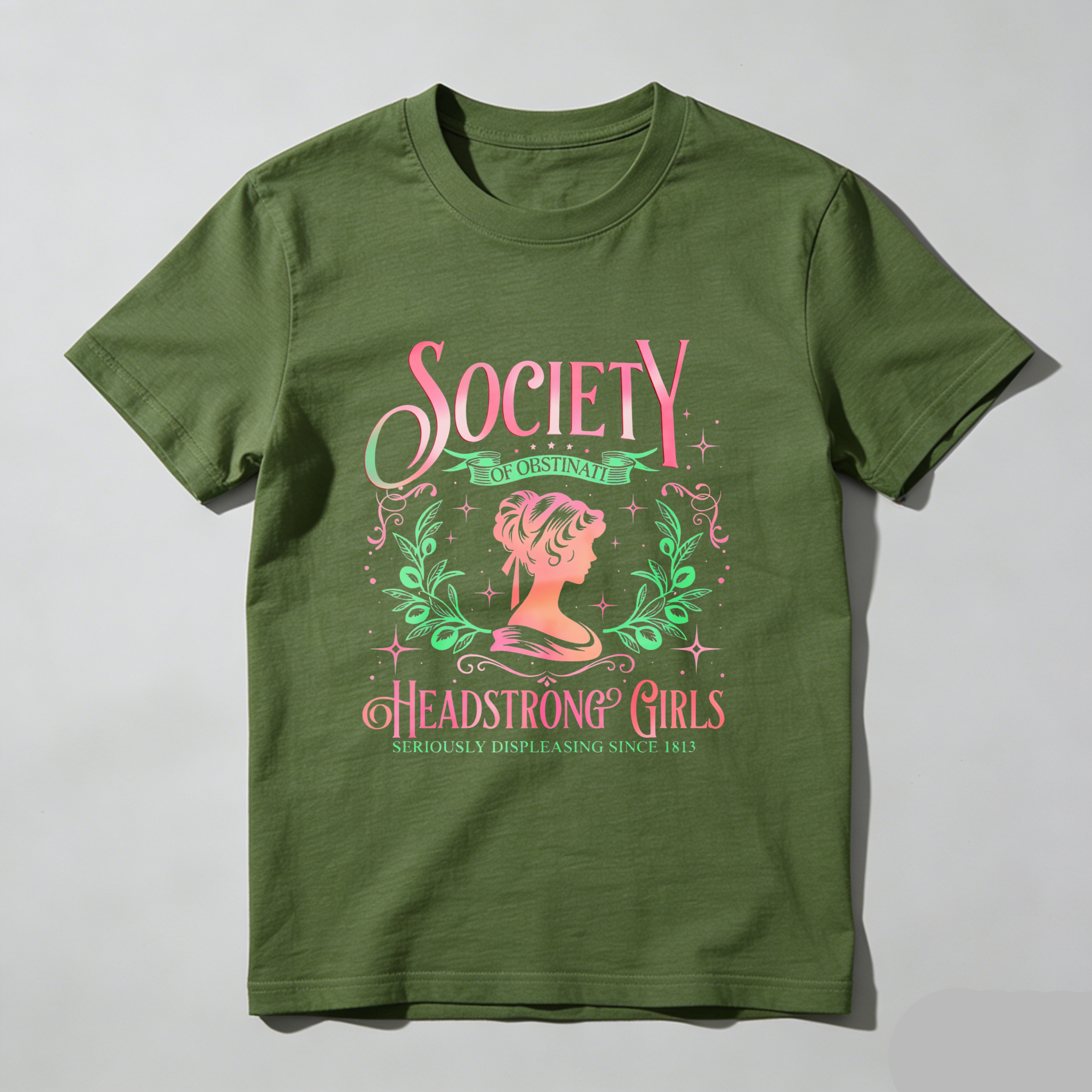 Wardrobecart Society Of Obstinate Headstrong Girls Tshirt