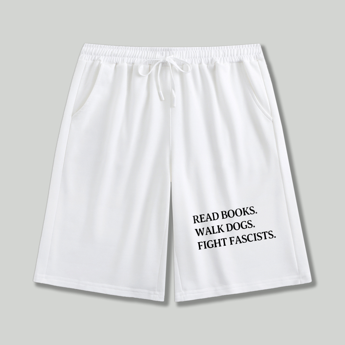 Wardrobecart Read Books Walk Dogs Fight Fascists Shorts