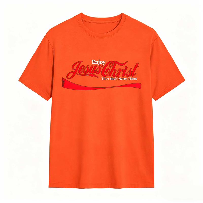 Enjoy Jesus Clever Faith & Pop Culture Mashup T-shirt