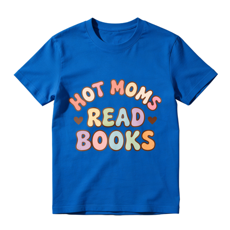 Wardrobecart Hot Moms Read Books Unisex Classic T-shirt