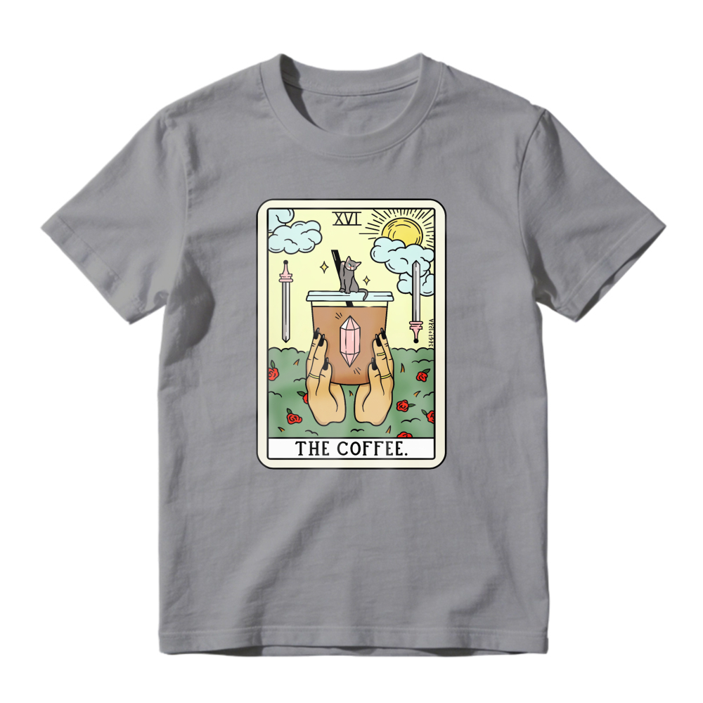 The Coffee Tarot Card Design, Unisex Classic T-shirt