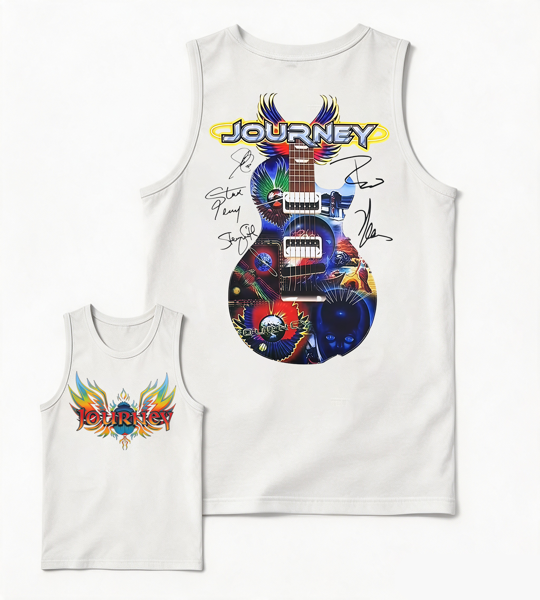 Journey Band Concert Tour Music Tank Top