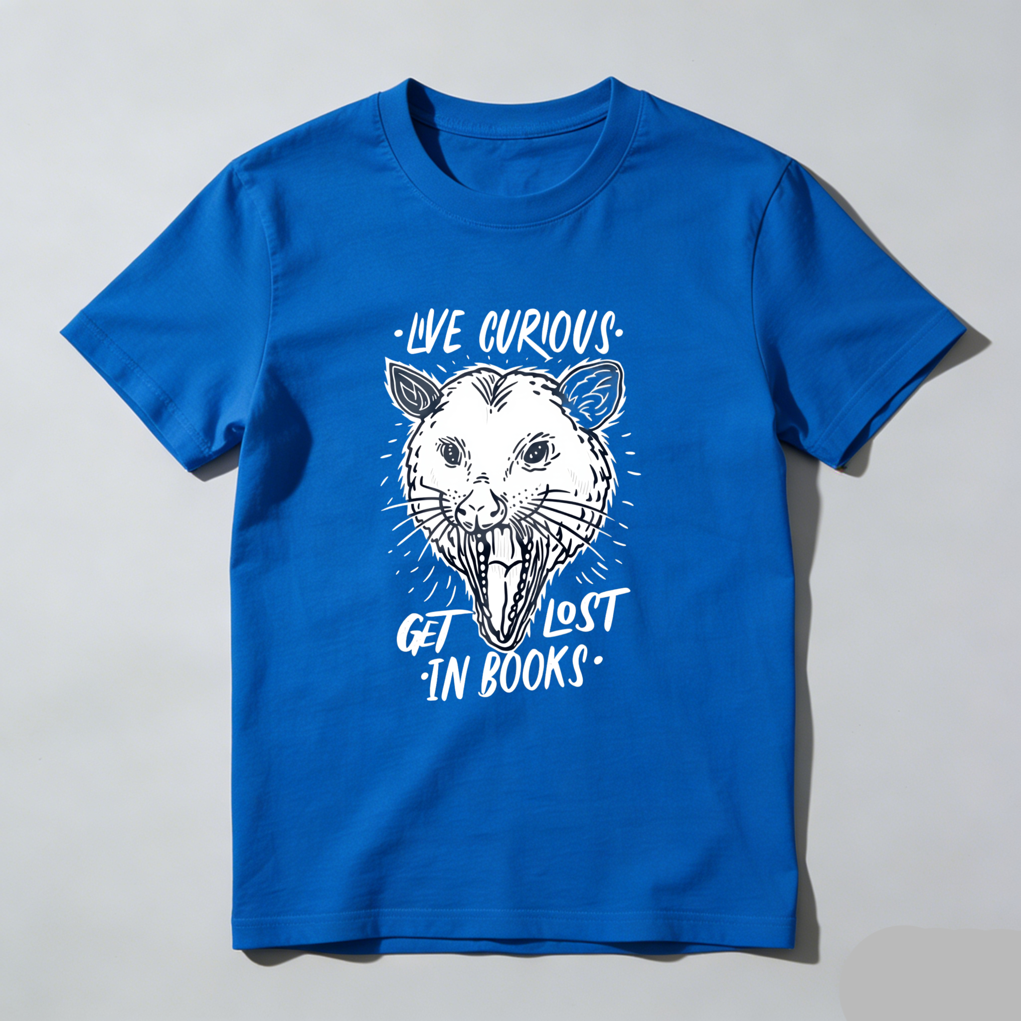 Wardrobecart Live Curious Get Lost In Books Tshirt