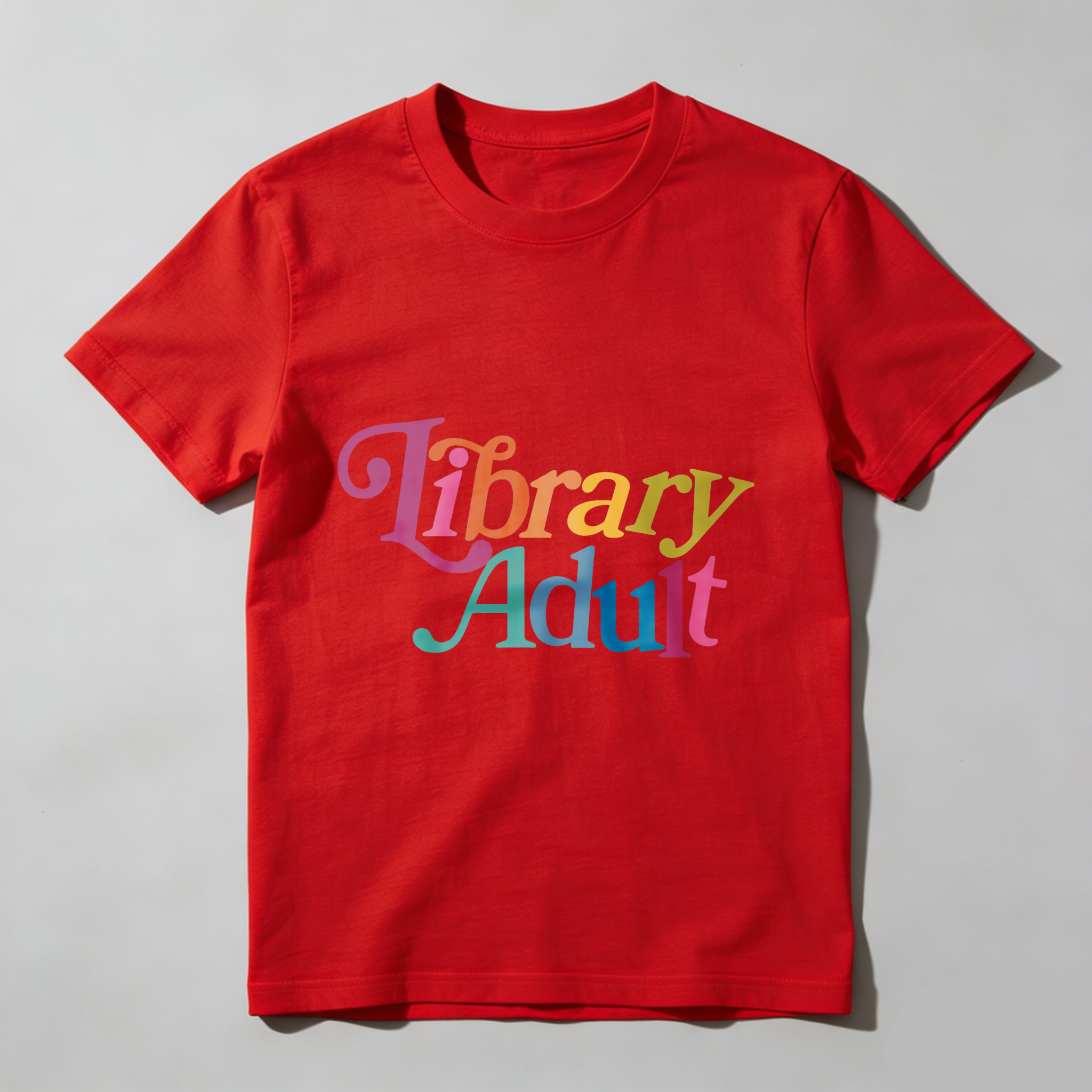 Wardrobecart Library Adult Tshirt