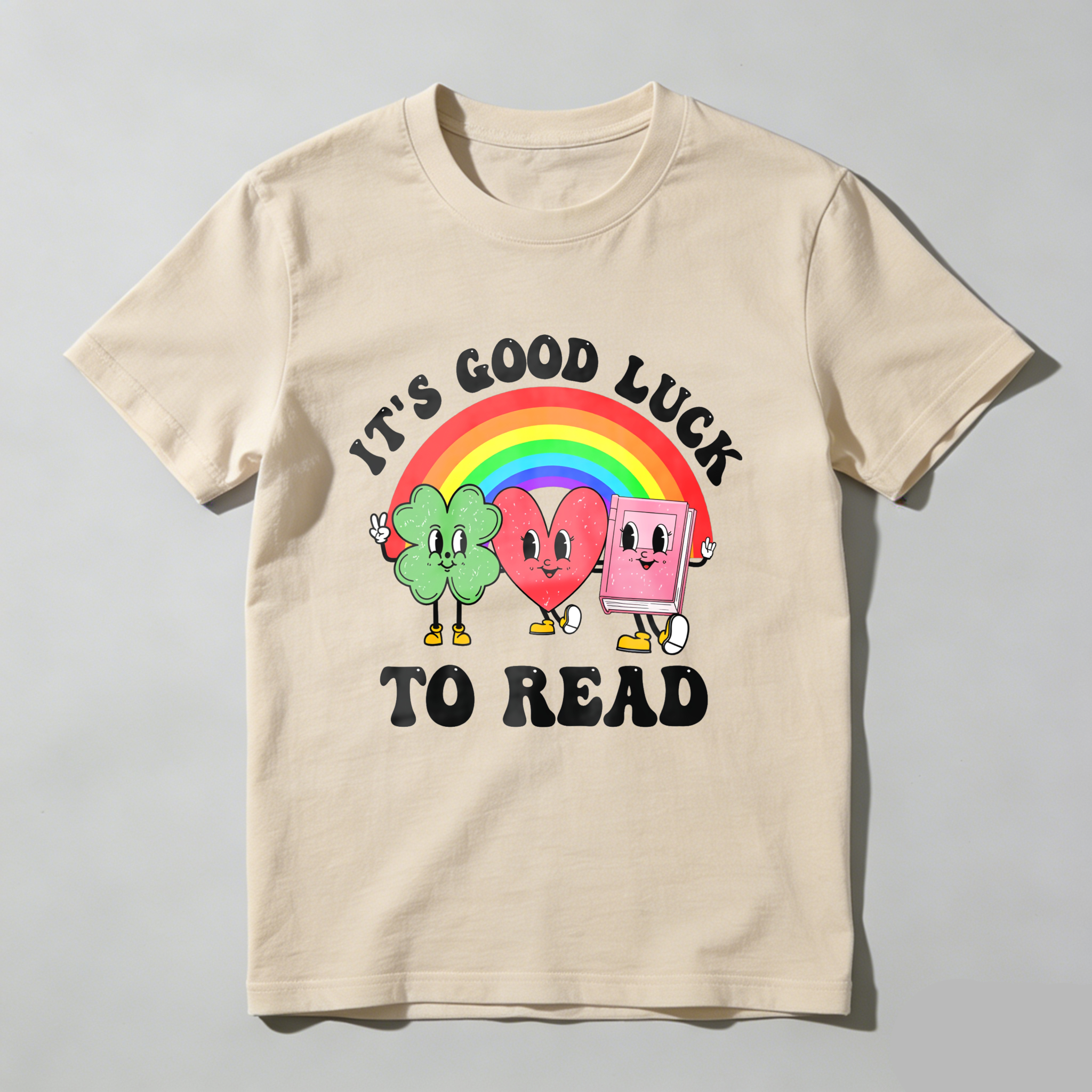 Wardrobecart It's Good Luck To Read tshirt