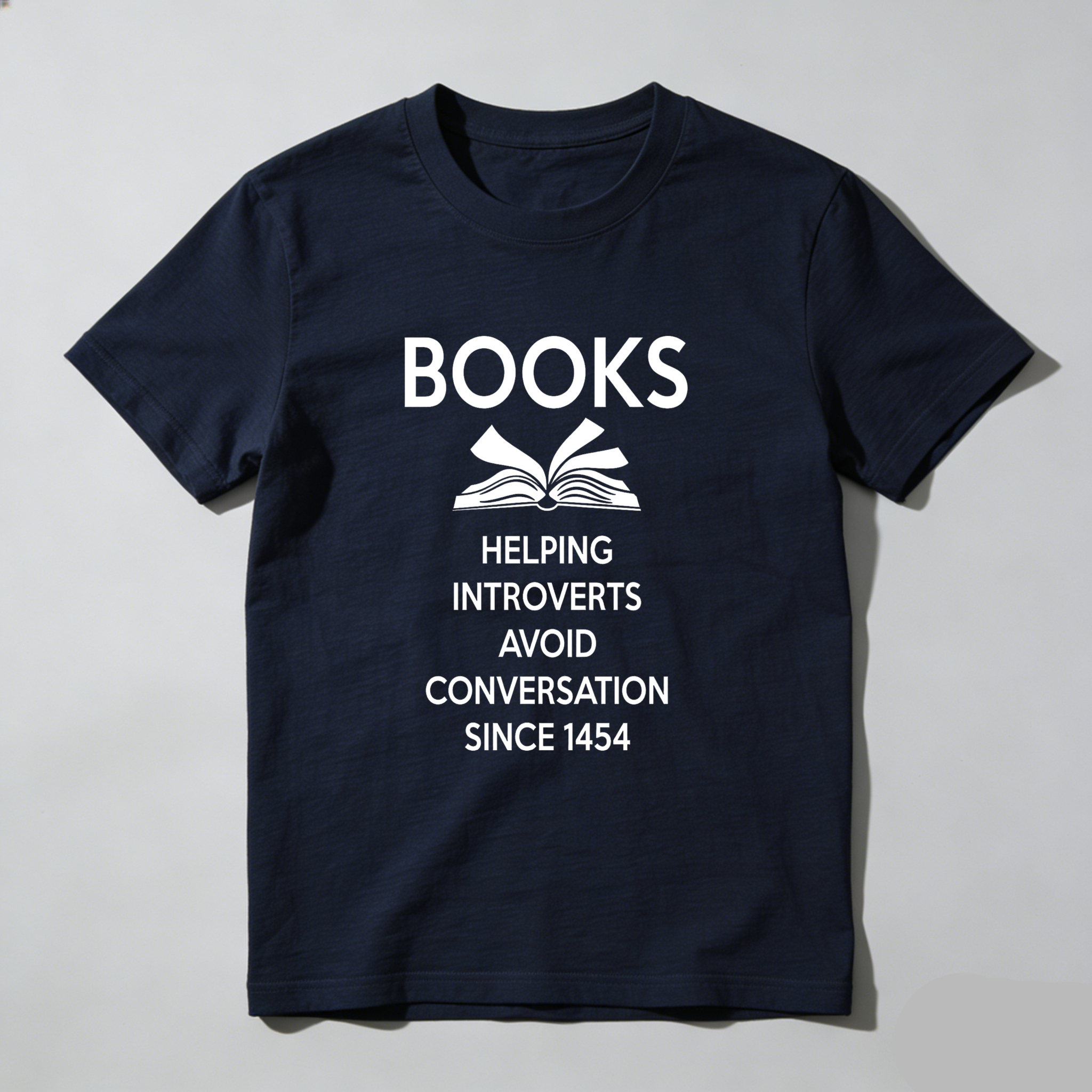 Wardrobecart Books Helping Introverts Avoid Conversation Since 1454 Tshirt