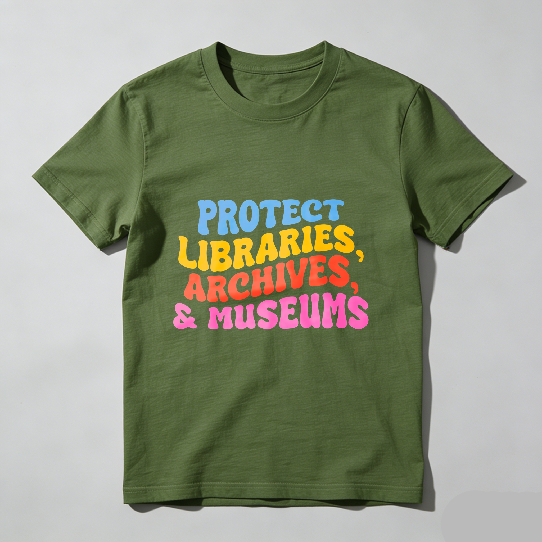 Wardrobecart Protect Libraries Archives Museums Tshirt