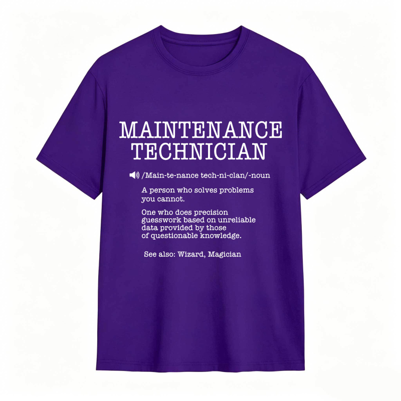 Maintenance Technician Repair Worker Handyman T-Shirt