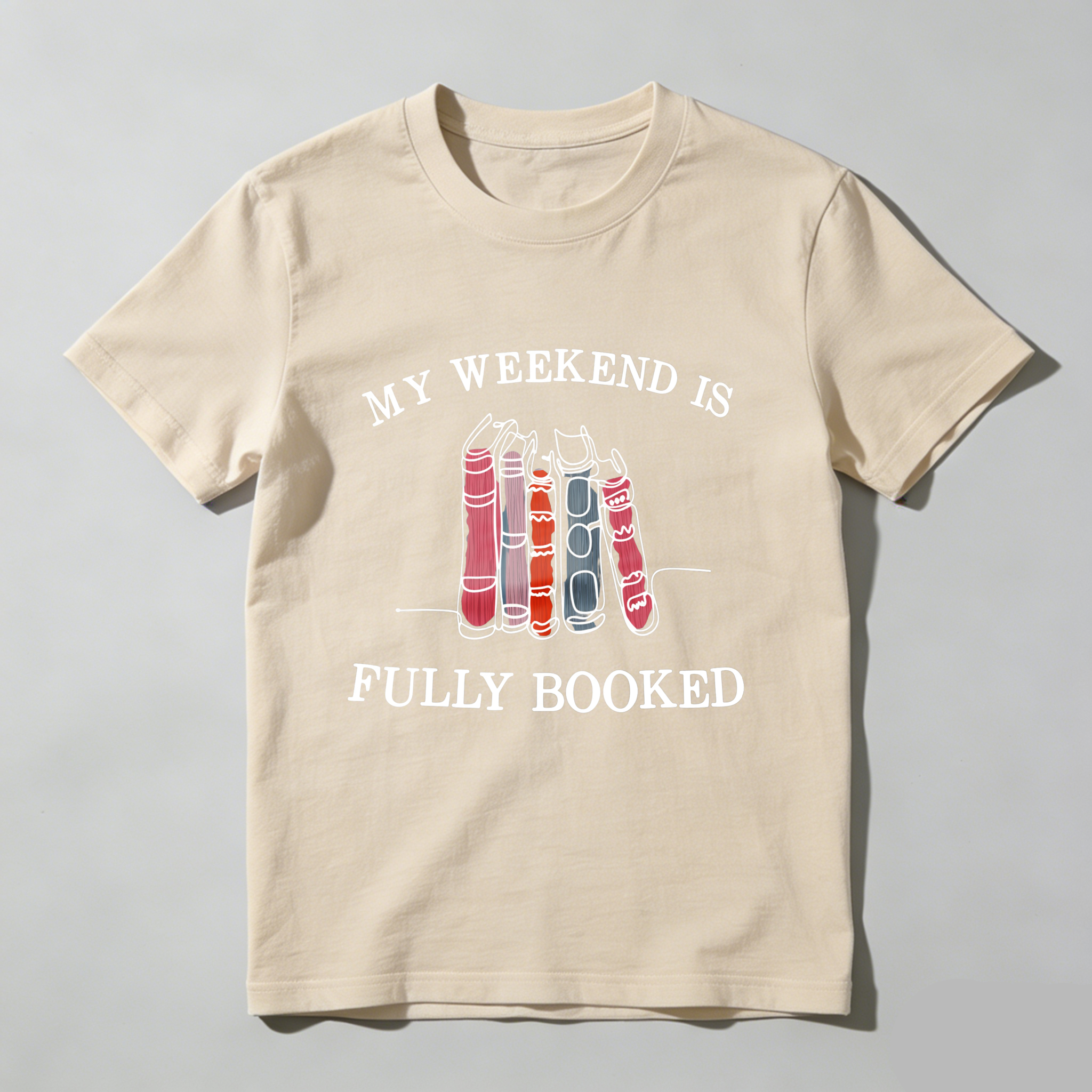 Wardrobecart My Weekend Is Fully Booked Yoga Tshirt