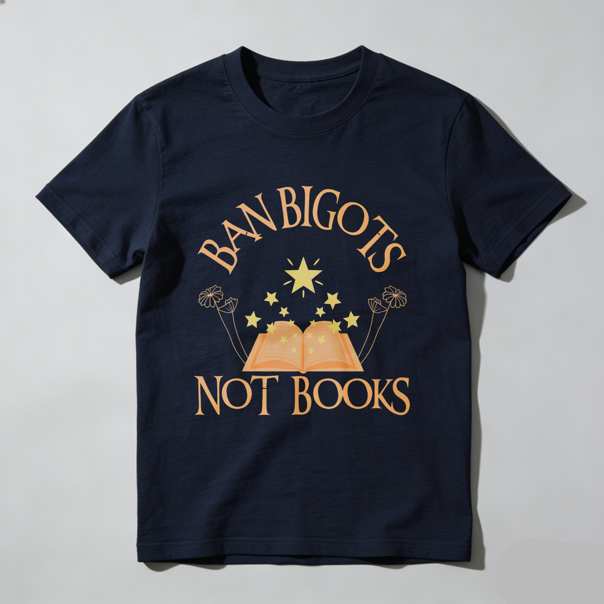 Wardrobecart Ban Bigots Not Books Tshirt