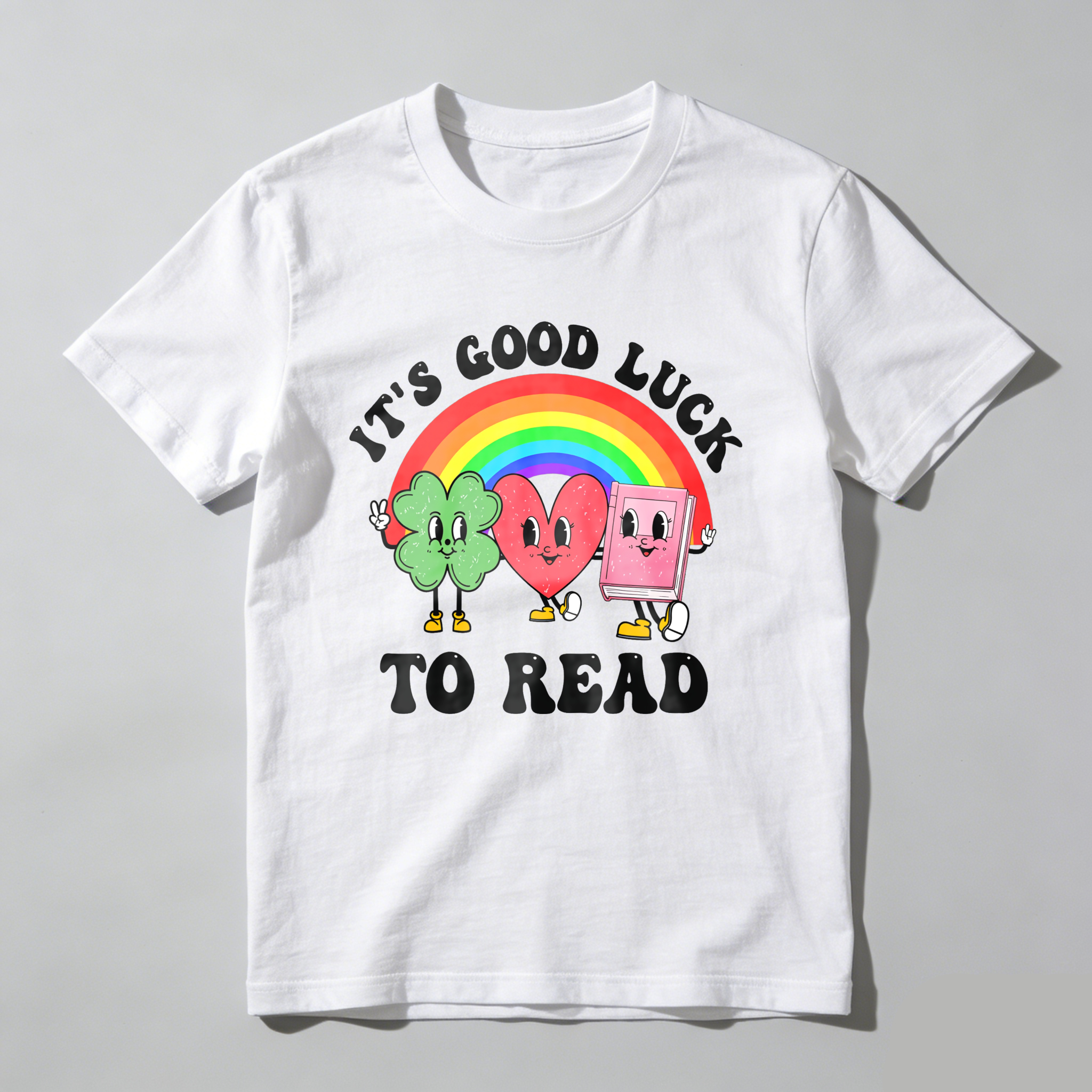 Wardrobecart It's Good Luck To Read tshirt