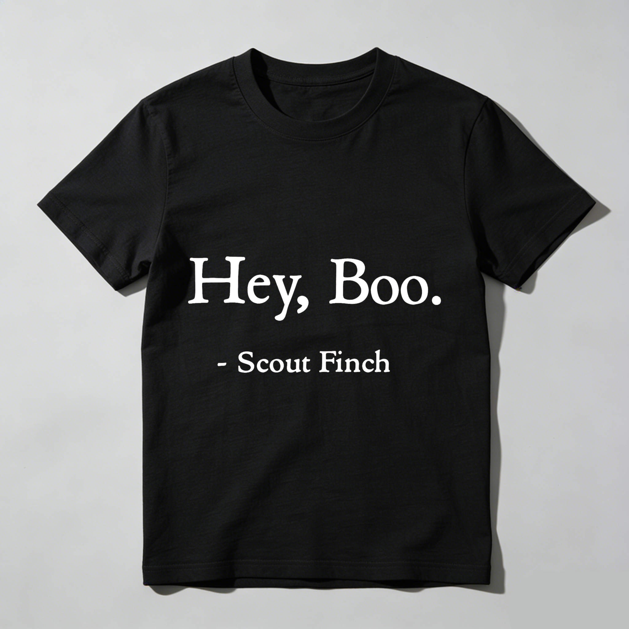 Wardrobecart Hey Boo Scout Finch Tshirt