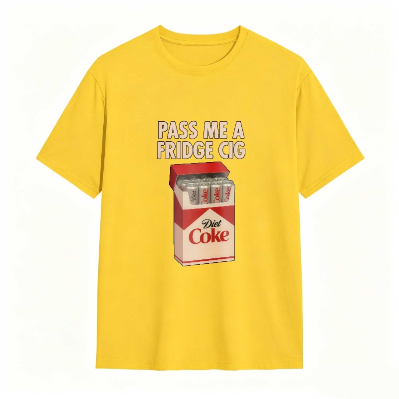 Pass Me A Fridge Cig Diet Coke Box Graphic Unisex Classic T-shirt