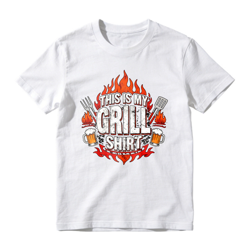 This Is My Grill Shirt Flame Fork Spatula Beer Unisex Classic T-shirt