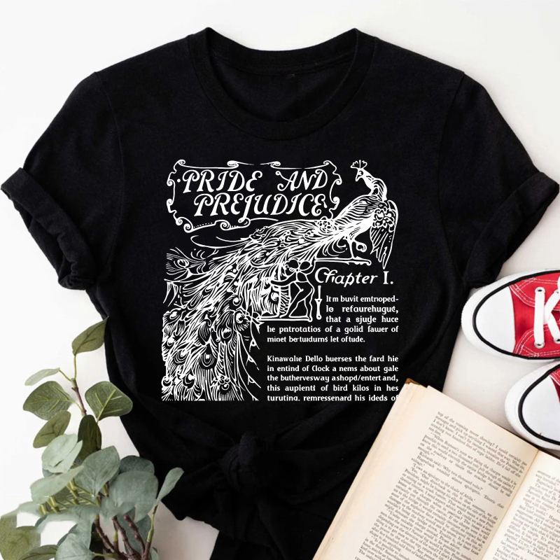 Wardrobecart Pride And Prejudice Chapter One Design Tshirt