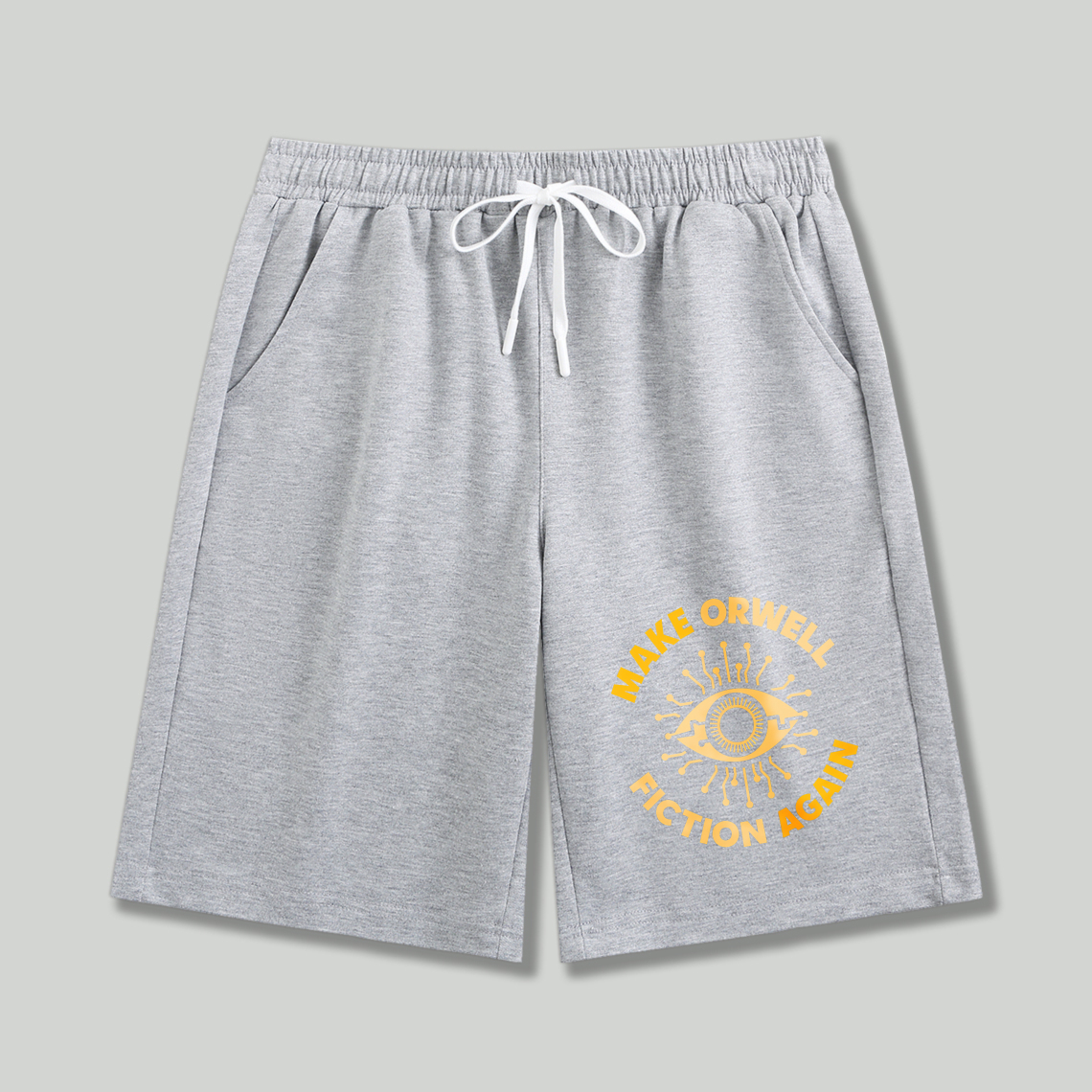 Wardrobecart Make Orwell Fiction Again Eye Design Shorts