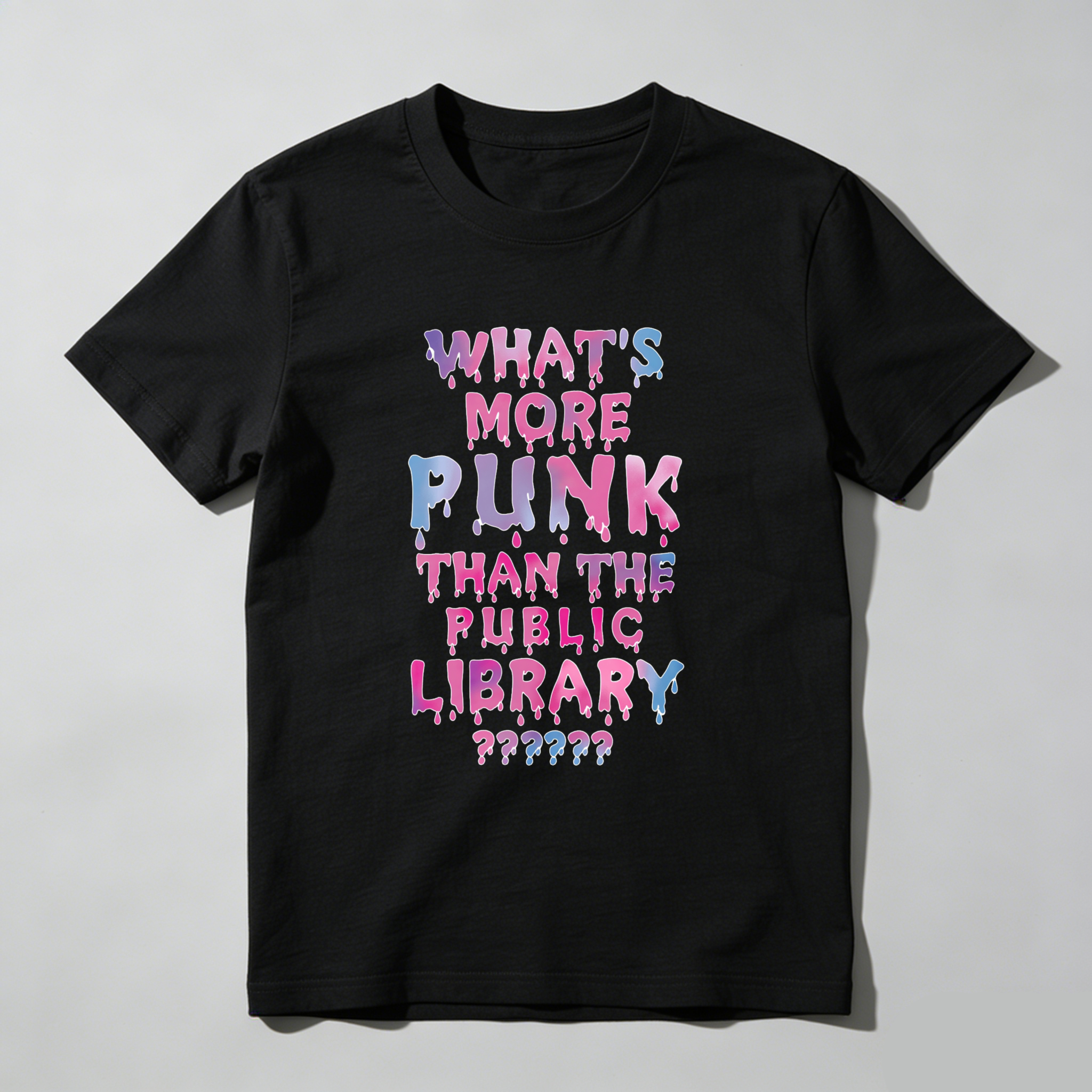 Wardrobecart What's More Punk Than The Public Library Tshirt
