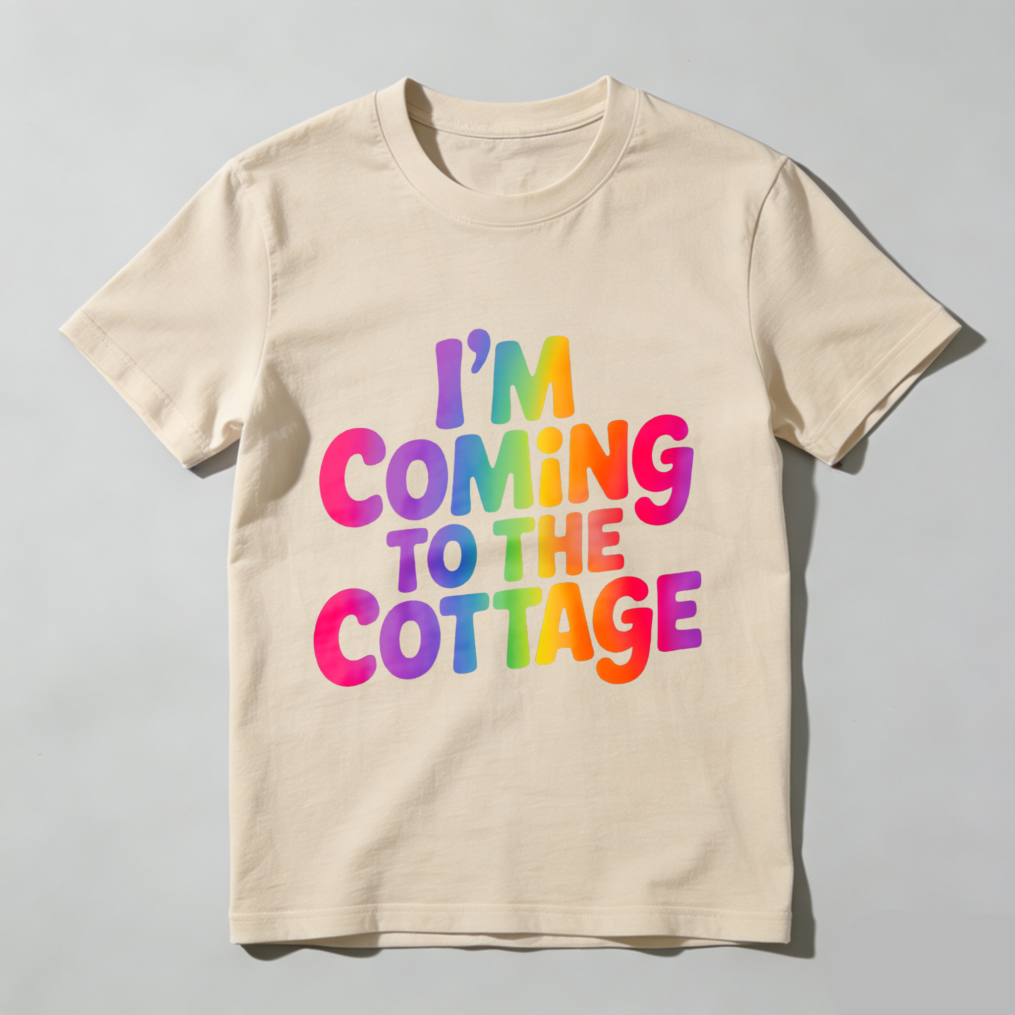 Wardrobecart I'm Coming To The Cottage Tshirt