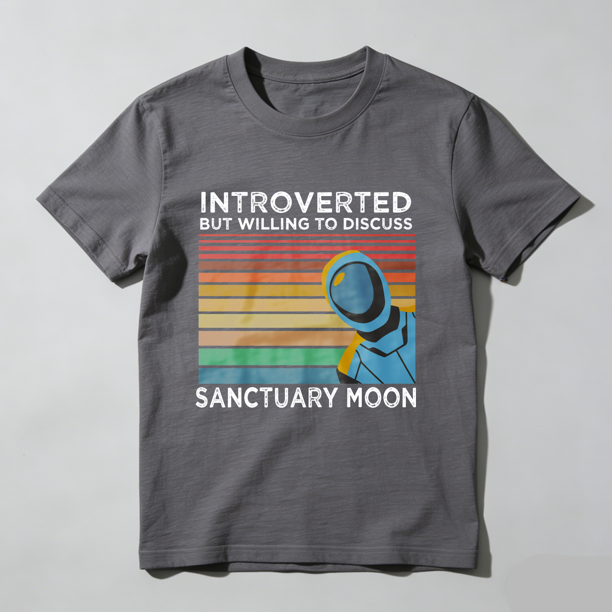 Wardrobecart Introverted But Willing To Discuss Sanctuary Moon Tshirt