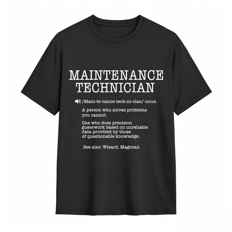 Maintenance Technician Repair Worker Handyman T-Shirt