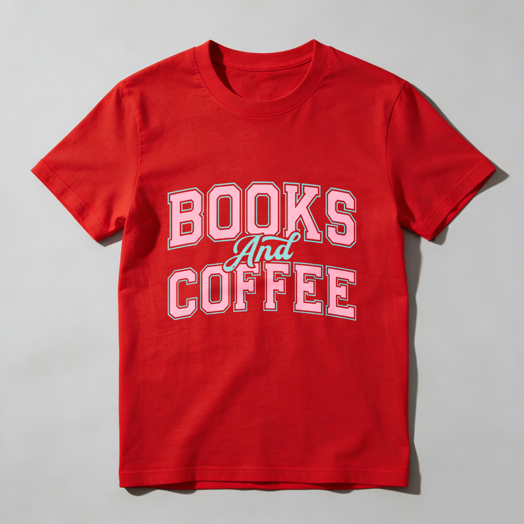 Wardrobecart Books And Coffee Tshirt