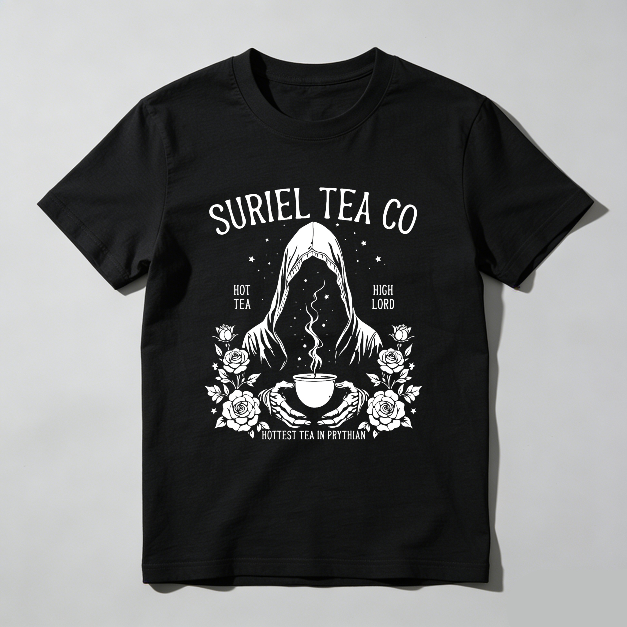 Wardrobecart Surriel Tea Co Hot Tea High Lord Hottest Tea In Prythian Tshirt