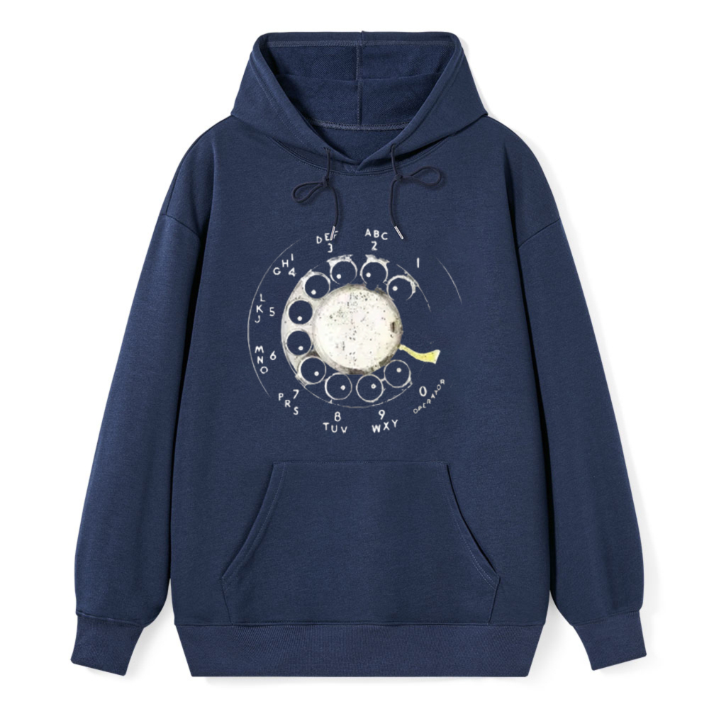 Retro Telephone Dial Design T-shirt