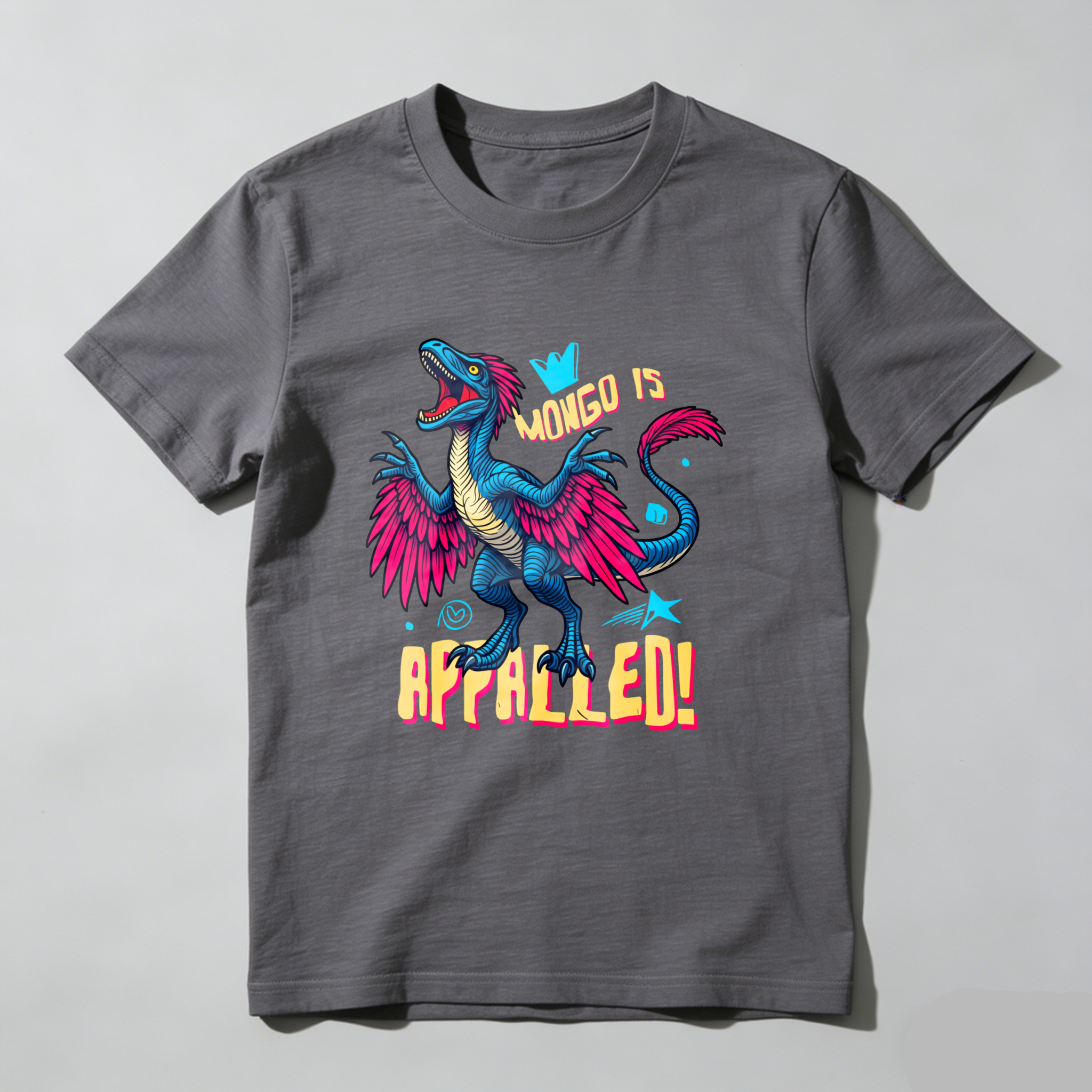 Wardrobecart Mongo Is Appalled Dragon Design tshirt