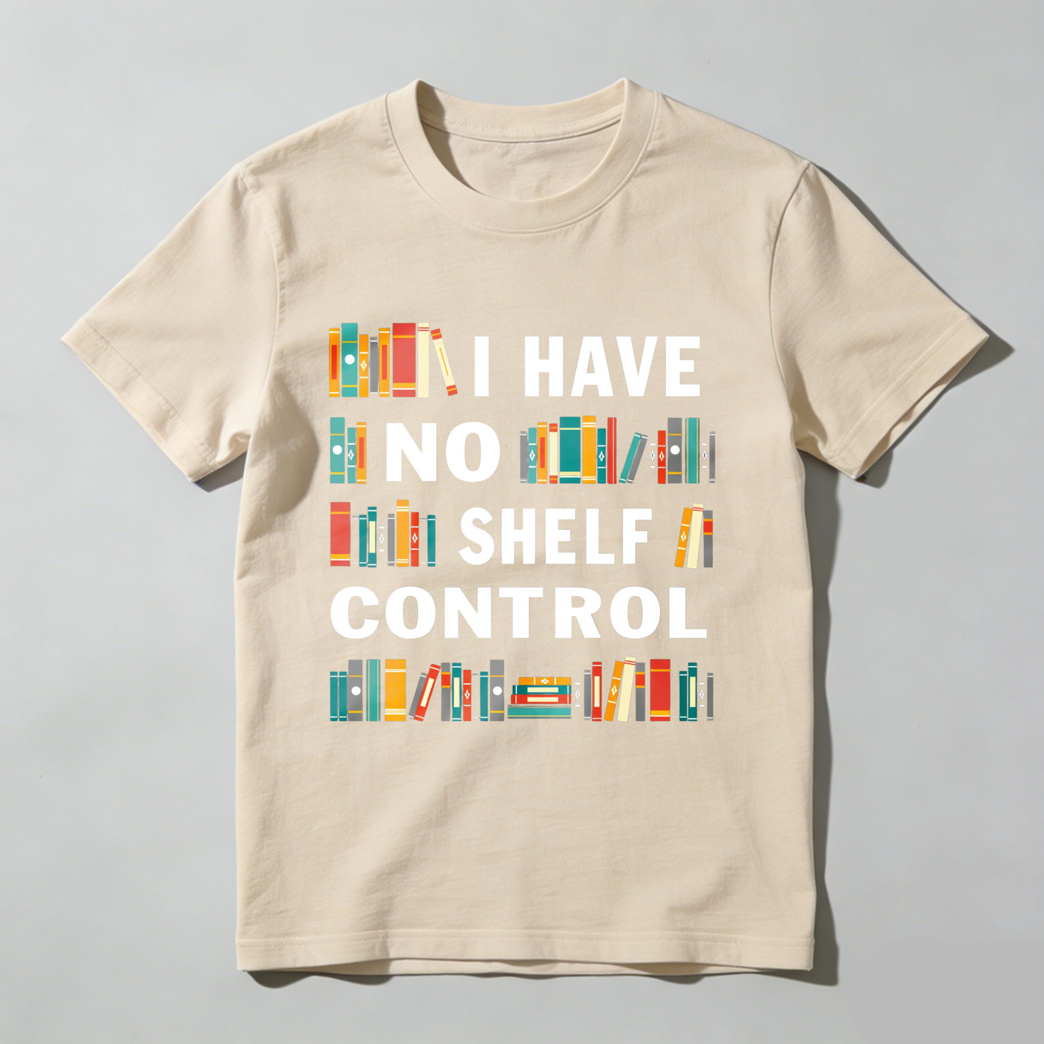 Wardrobecart I Have No Shelf Control Tshirt