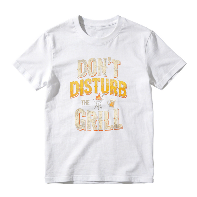 Dont Disturb The Grill Barbecue Beer Graphic Unisex Classic T-shirt
