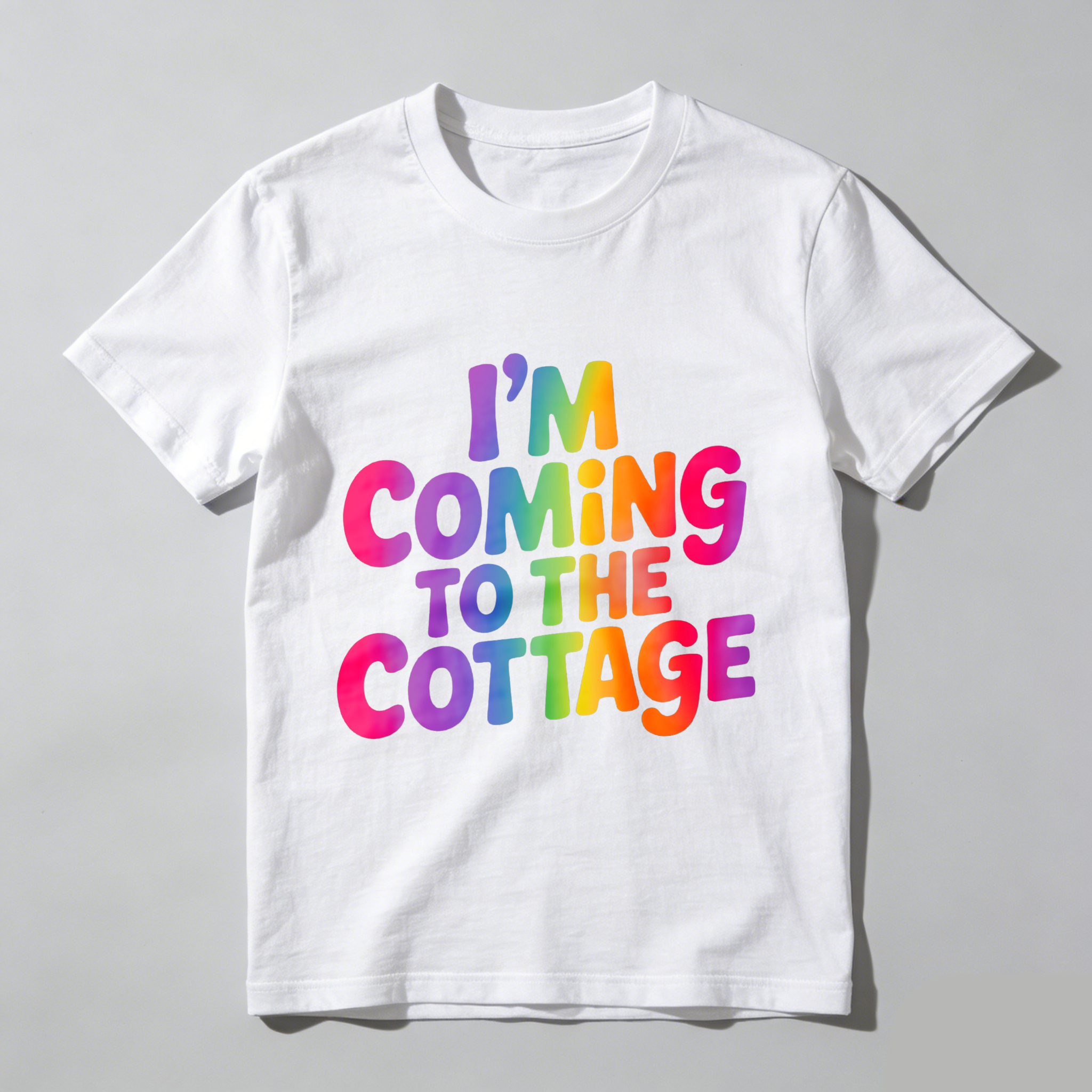 Wardrobecart I'm Coming To The Cottage Tshirt