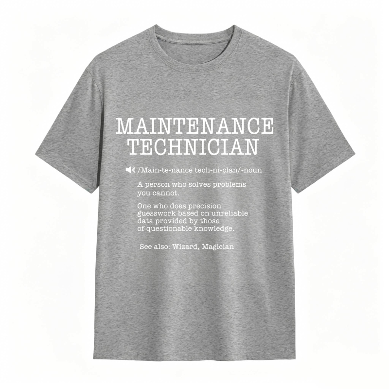 Maintenance Technician Repair Worker Handyman T-Shirt
