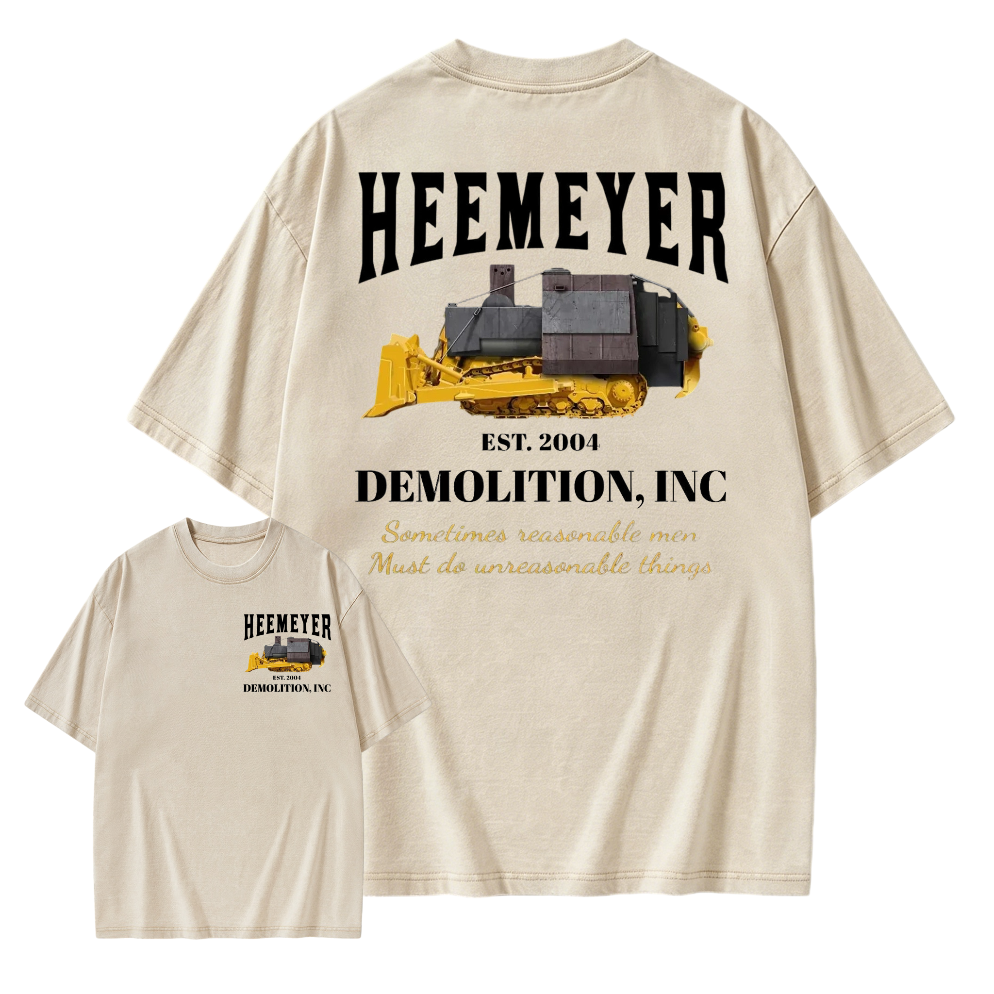 Heemeyer Demolition Inc Washed T-shirt