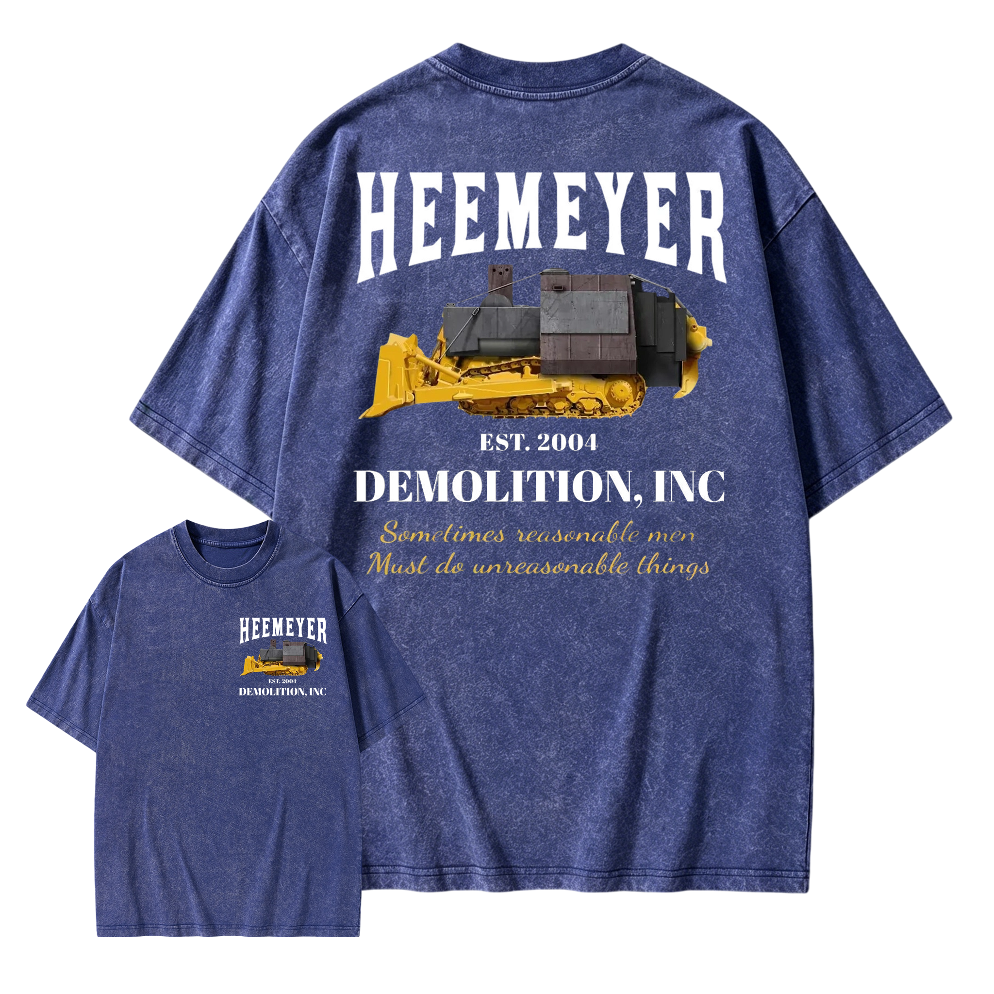 Heemeyer Demolition Inc Washed T-shirt