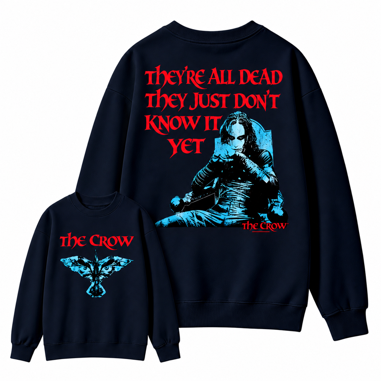The Crow "They're All Dead They Just Don't Know It Yet" Graphic Sweatshirt