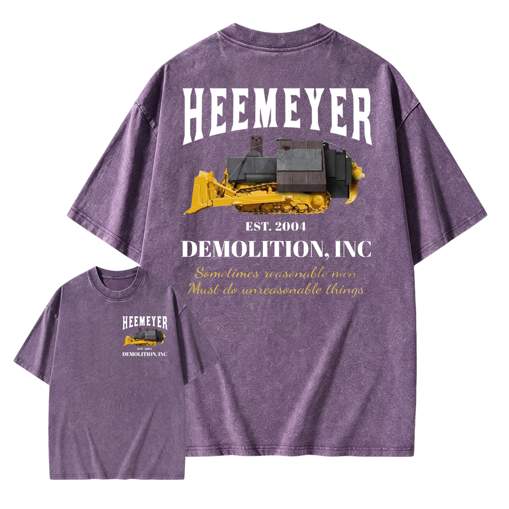 Heemeyer Demolition Inc Washed T-shirt